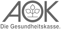 Logo der AOK Gesundheitskasse